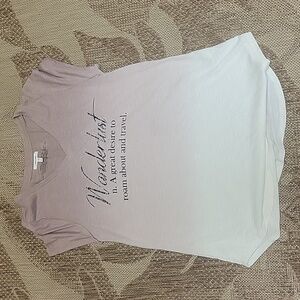 Maurices new tshirt Wanderlust